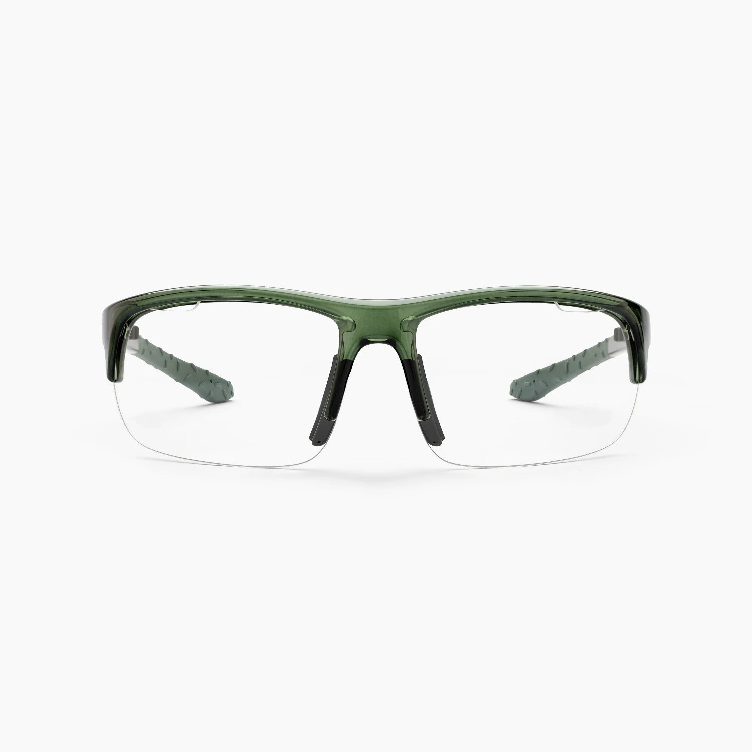 Drive Pickleball Safety Glasses Forest Green Clear